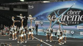 Cheer Extreme SSX 1617 Showcase [upl. by Hpesoy]