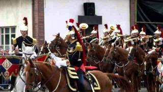 fanfare de cavalerie de la garde republicaine fressenneville 5  80390 [upl. by Adnamra796]