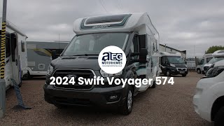 2024 Swift Voyager 574 Walkaround [upl. by Nnanaej465]