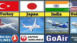 Airlines company names of different countries   Airlines [upl. by Yrojram644]