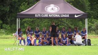 2016 PDA ECNL Showcase  Real So Cal vs Indiana Fire [upl. by Toddy]