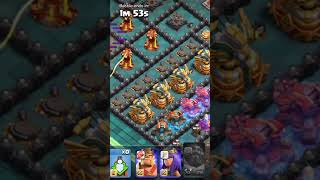 Easy 4 star 💫 on new doom and gloom challange clashofclans [upl. by Ahsirek]