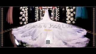 Casamento luxuoso  Juliana e José Luiz [upl. by Bartie]