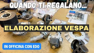 Elaborazione VESPA  unboxing del regalo [upl. by Gervais188]