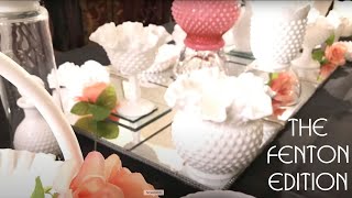 Milk Glass Info and Collection  Fenton Edition [upl. by Marjory]