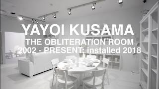 Yayoi Kusamas The Obliteration Room [upl. by Aieki734]