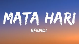 Efendi  Mata Hari Lyrics Azerbaijan 🇦🇿 Eurovision 2021 [upl. by Kurtz]