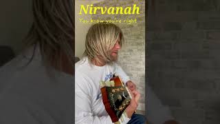 Nirvanah You know youre right nirvana nirvanah Nirvanaband Nirvana Tribute [upl. by Talanta]