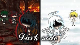 Darkside  Gacha Life  GLMV  Dare video annoucment [upl. by Atel194]