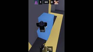 PLAYING VS RANDOM GUY using techno gun fun robloxmvsdroblox [upl. by Jepum2]