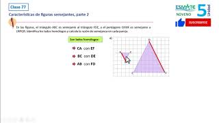 Características de figuras semejantes parte 2 [upl. by Yak]