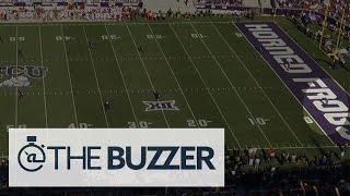 TCU pulls off amazing trick play on kickoff return [upl. by Nosecyrb]