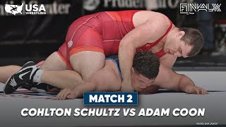 Cohlton Schultz vs Adam Coon  2023 Final X Round 2 [upl. by Thilde250]