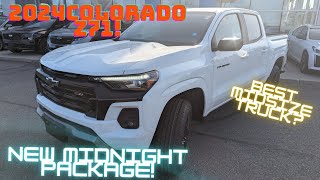 Whats new 2024 Chevrolet Colorado Z71 Midnight Edition [upl. by Eded]