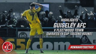 Guiseley AFC 12 Fleetwood Town  Highlights [upl. by Alletniuq]