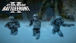 Star Wars Battlefront II  Dagobah Swampland  Empire Side  Mod [upl. by Atlee]