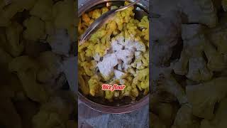 Lets make some delicious cauliflower 65😋cooking trending trendingshorts [upl. by Hester]