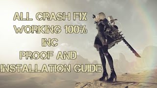 Nier Automata  Baldman  Crash fix  Jet sound fix  Installation giude  With Proof [upl. by Sillihp116]