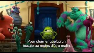 Monstres Academy bande annonce VOST Disney Pixar I Disney [upl. by Legim202]