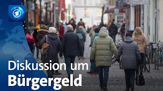 Haushaltslücke Diskussion um das Bürgergeld [upl. by Aneekal831]