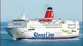 Goodbye MS Stena Europe thank you for your ￼service on Fishguard to Rosslare [upl. by Trebleht]