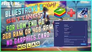 How To Fix Lag In Free Fire Gameloop  Gameloop Settings For 2GB OR 4GB Ram  No Lag [upl. by Aynna]