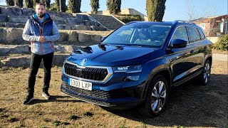 Skoda Karoq 2023 20 TDI 150CV DSG 4x4 Prueba completa  Review en español [upl. by Tayib]