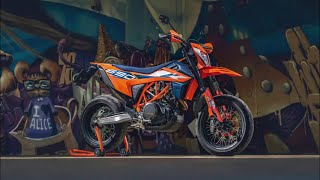 2023 New KTM 690 SMC R First Look [upl. by Weidman820]