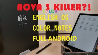 A Nova 3 Color KILLER Smartbook V5 Color 78quot Android Review [upl. by Hunger]