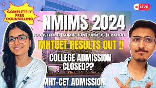 Direct Admission at NMIMS  MHTCET 2024 Ask your Doubts  NMIMS Counselling 2024 [upl. by Aral]