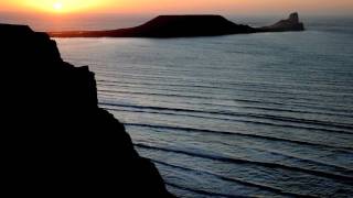 Gower Peninsula Wales Coastline and Beaches  Dawn till Dusk [upl. by Greysun]