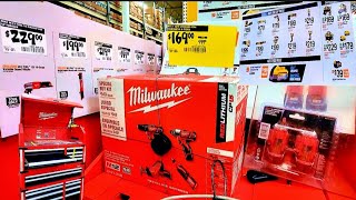 Home Depot this week Power tool combo kit lawnmowers blowers pressure washers [upl. by Ainerbas]