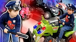 POLICIAL NA LOJA DE BRINQUEDOS TOYS R US Diversão em Família [upl. by Dnilazor466]