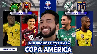 PRONÓSTICOS COPA AMÉRICA 2024 ⚽️🏆  APUESTAS DEPORTIVAS  FUTBOL SUDAMERICANO  RONDA 3 [upl. by Atsirhc]