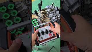 linear motor hydraulic valve Joystick Proportional wireless remote controlcranetruck cranehiab [upl. by Nudnarb]