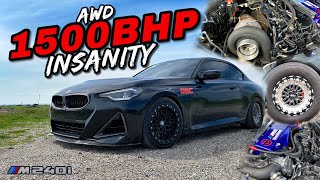 THE BMW FINAL BOSS 1500BHP AWD M240I FROM HELL [upl. by Llerraj349]