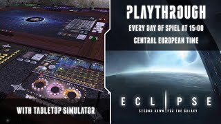 Eclipse Second Dawn for the Galaxy Spiel Digital sunday playthrough [upl. by Nois605]