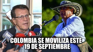 🛑🎥El 19 de septiembre habrá marchas en rechazo al “golpe blando” denunciado por el presidente Petro👇 [upl. by Madelon]