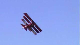 Fokker DR 1 at Omaka Classic Fighters 2009 [upl. by Gurney]