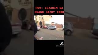 To trzeba miećtelent żeby odwalić tak na egzaminie funnyvideo viralvideo poland tiktok shorts [upl. by Eilrahc846]