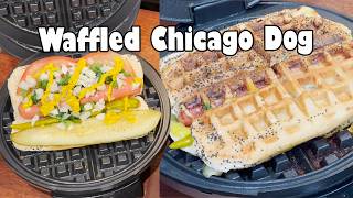 Waffled Chicago Hot Dog NSE [upl. by Enelegna749]