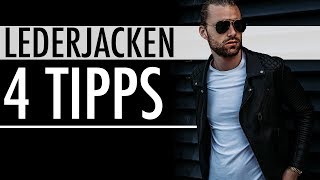 LEDERJACKE für Männer ● 4 TIPPS für den Kauf der perfekten LEDERJACKE l BODA SKINS [upl. by Seltzer51]