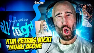 KIM PETRAS ft NICKI MINAJ  ALONE MUSICIAN REACTS [upl. by Janella954]