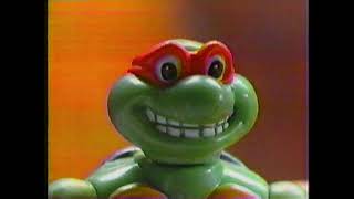 Teenage Mutant Ninja Turtles quotToon Turtlesquot action figure commercial [upl. by Jamilla759]