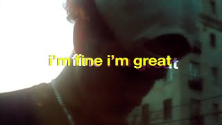 Arden Jones  im fine im great Lyric Video [upl. by Anait]