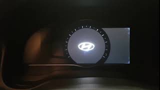 Hyundai Ioniq Hybrid 2017 Shutdown Instrument Cluster Display [upl. by Olegnalehcim532]