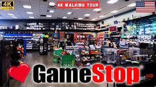 GameStop Store Walkthrough Tour  Exploring Games amp Collectibles Memories Triggered [upl. by Arbmik]