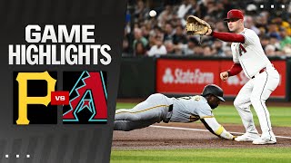 Pirates vs Dbacks Game Highlights 72624  MLB Highlights [upl. by Von]