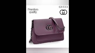 Gucci sling ₹320 freeshipping whatsApp 9344653332 trending ladies handbags cheap free [upl. by Siramed651]