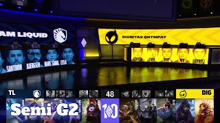 TL vs DIG  Game 2  Semi Final LCS 2022 Lock In Playoffs  Team Liquid vs Dignitas G2 full game [upl. by Eineeuq]